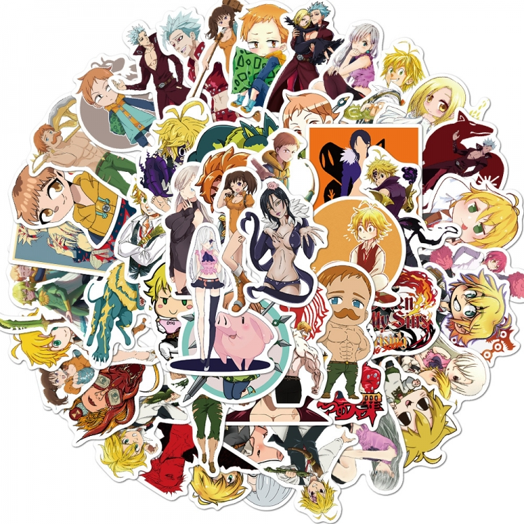 Seven Deadly Sins Stickers Rimedia